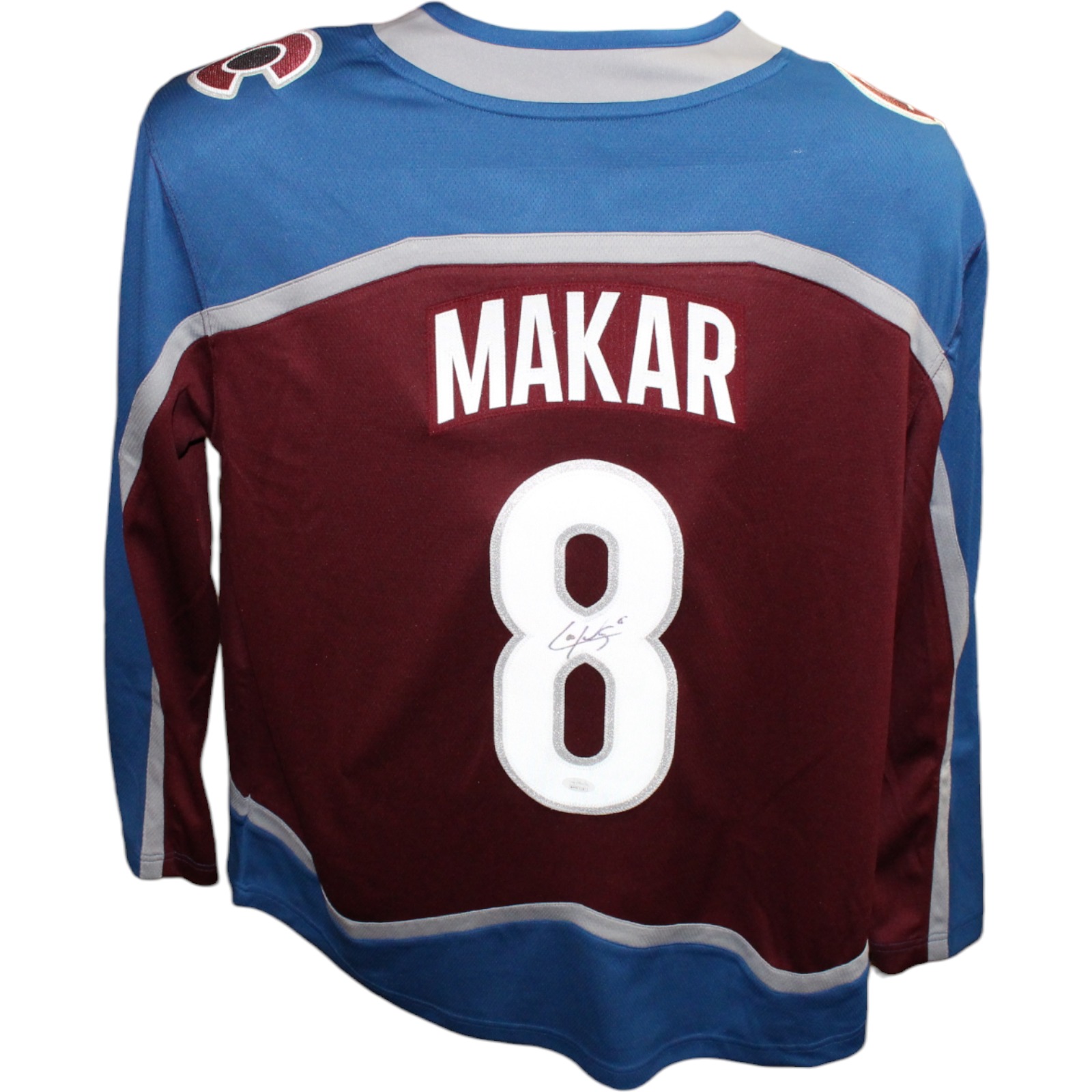 Cale Makar Autographed/Signed Colorado Avalanche Jersey FAN
