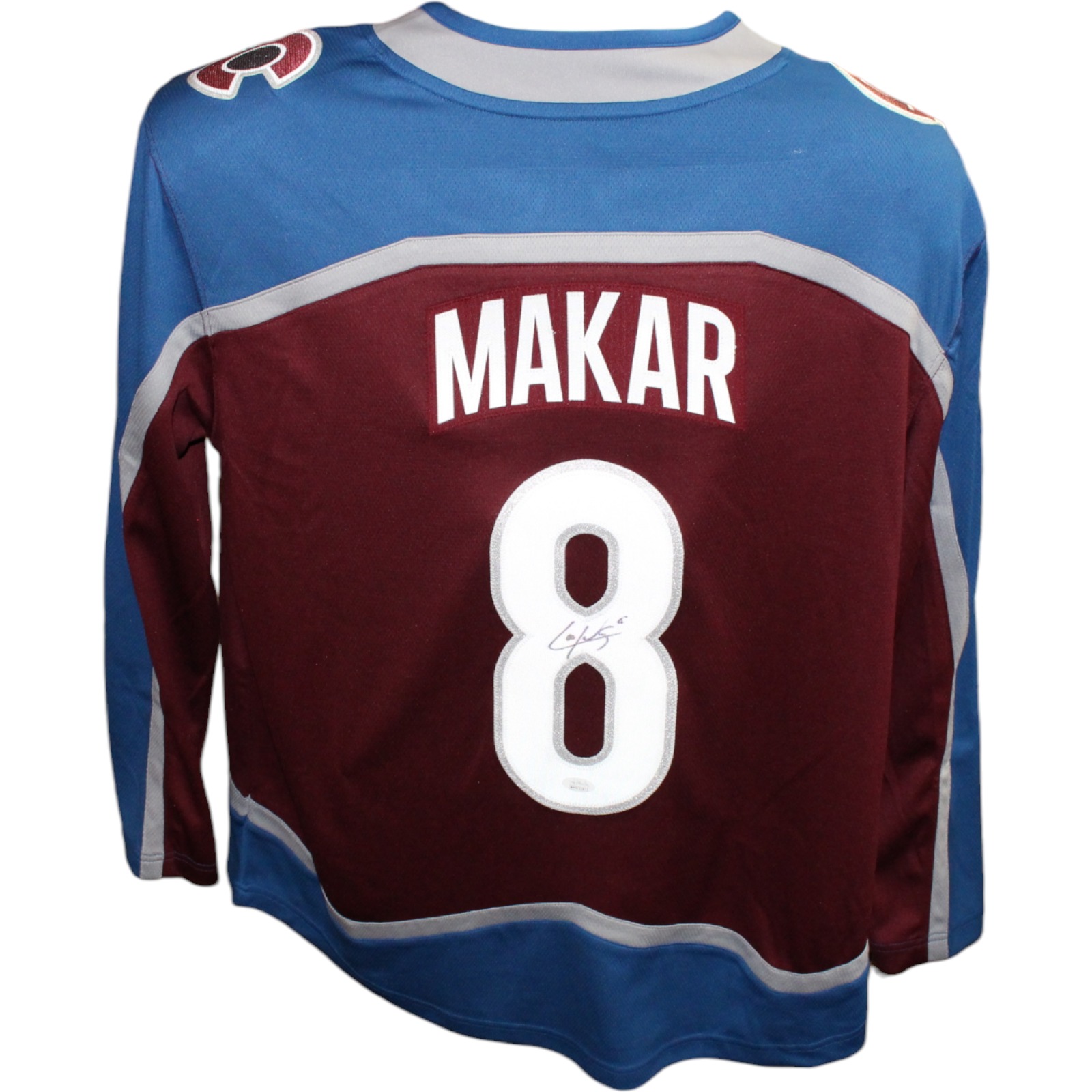 Cale Makar Autographed/Signed Colorado Avalanche Jersey FAN 