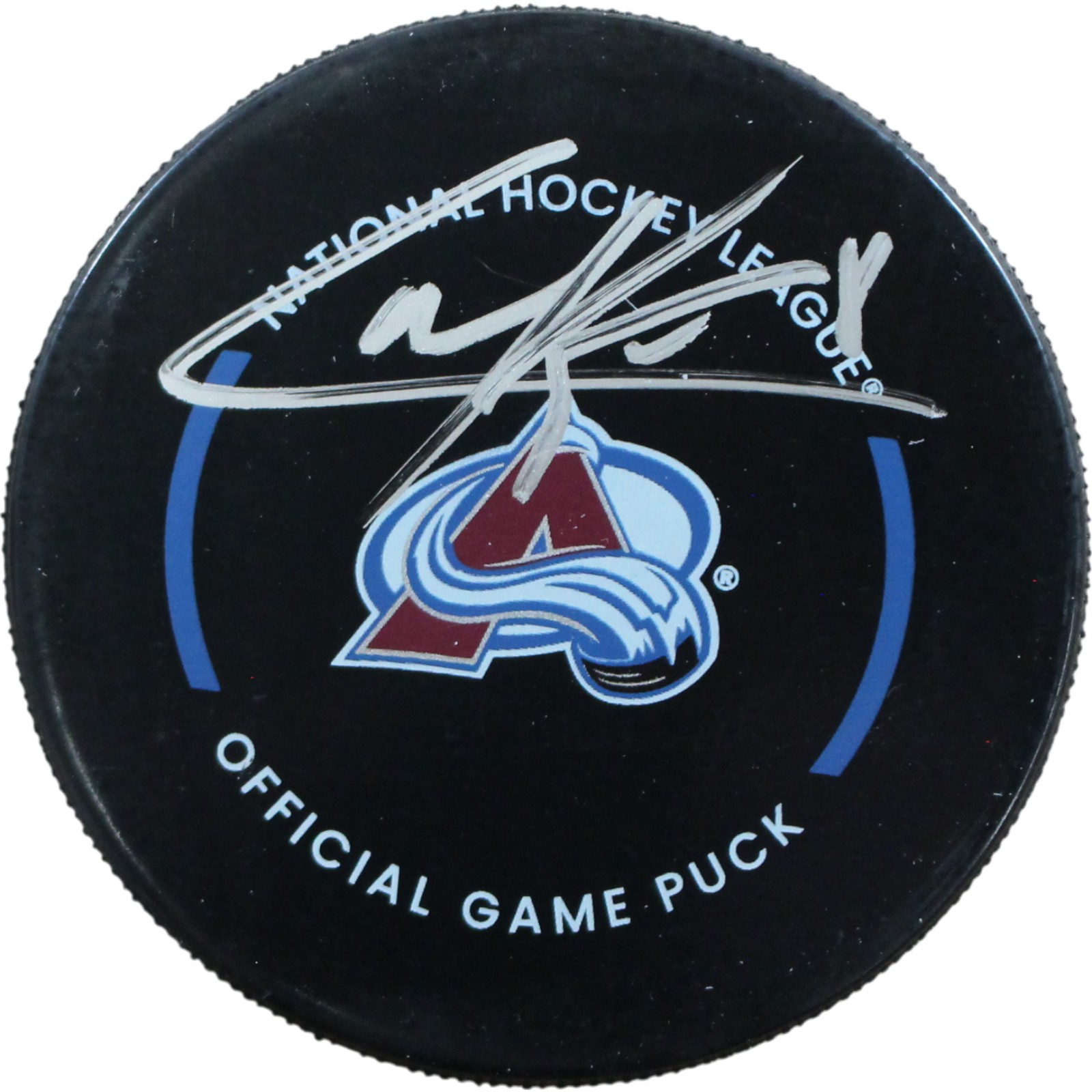 Cale Makar Autographed/Signed Colorado Avalanche Official Puck Fanatics 54966