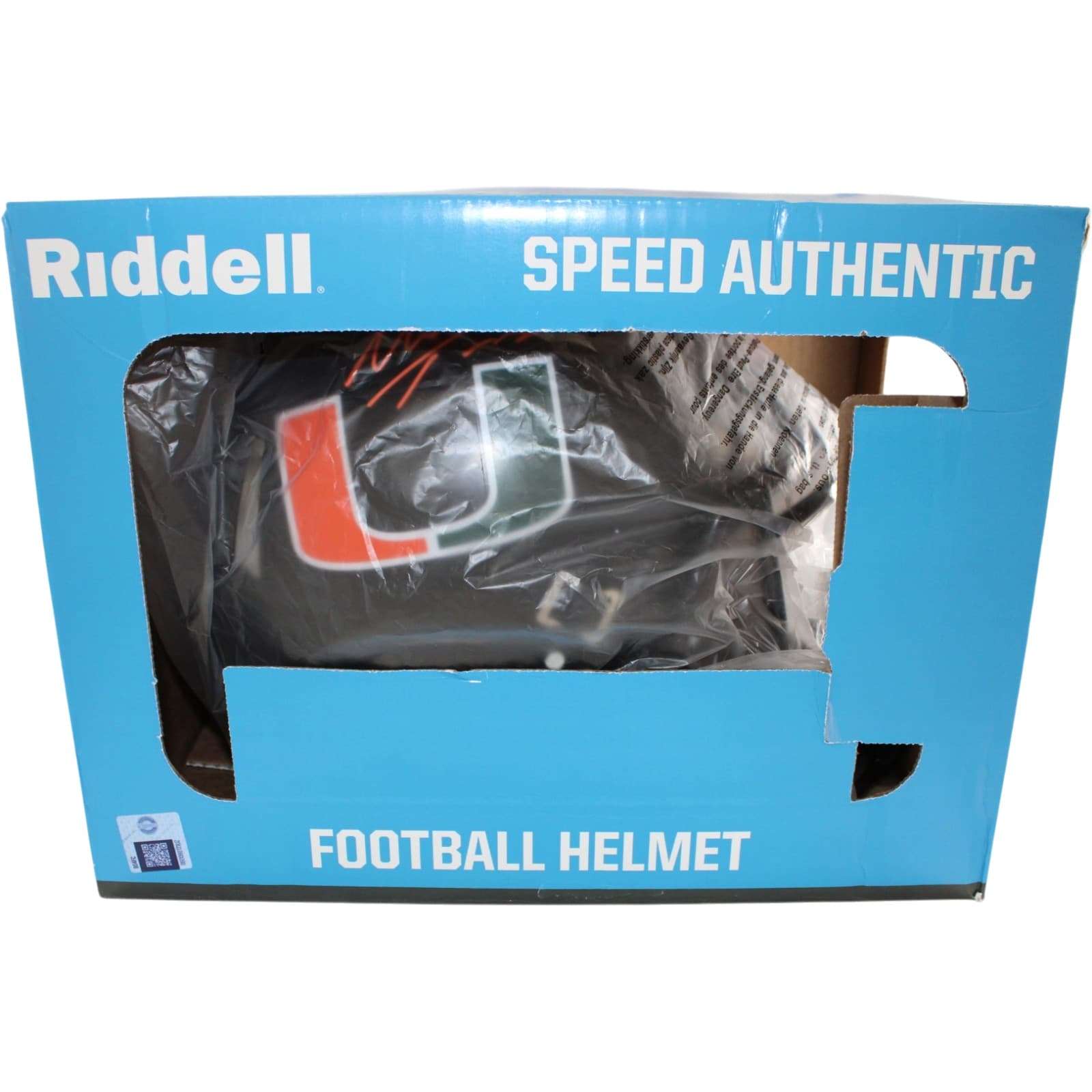 Toney Malachi Autographed Miami Hurricanes Helmet Pro Blk James Spence 58892 6 Toney Malachi Autographed Miami Hurricanes Helmet Pro Blk James Spence 58892