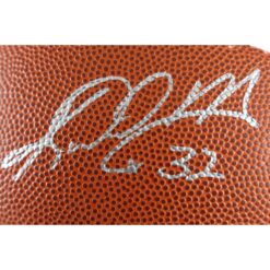 Karl Malone Autographed/Signed Utah Jazz Wilson Basketball Beckett Witness 49268