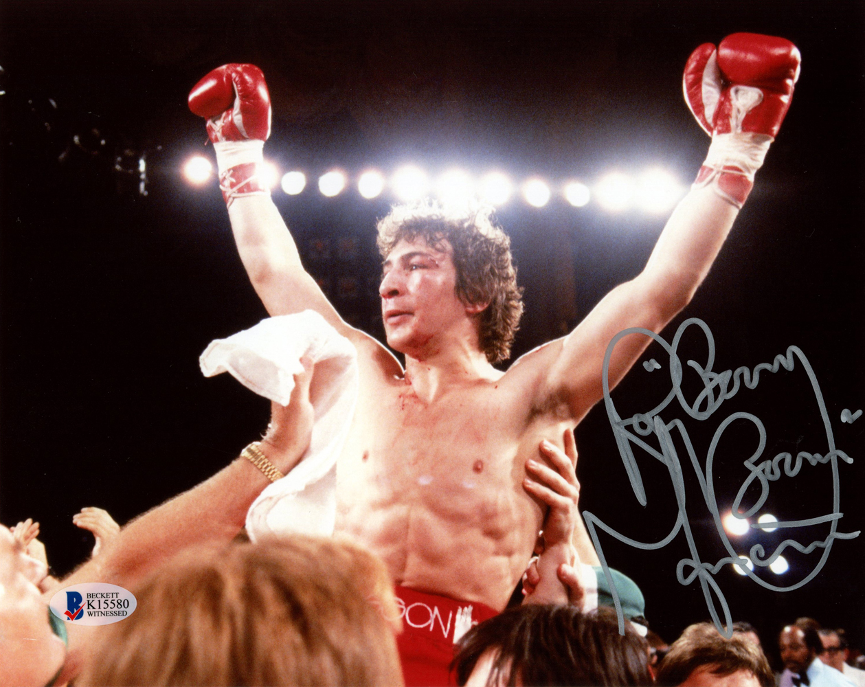 Ray Mancini Autographed/Signed Boxing 8x10 Photo Beckett