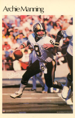 Archie Manning New Orleans Saints Mini Poster 29/50 Marketcom 46214