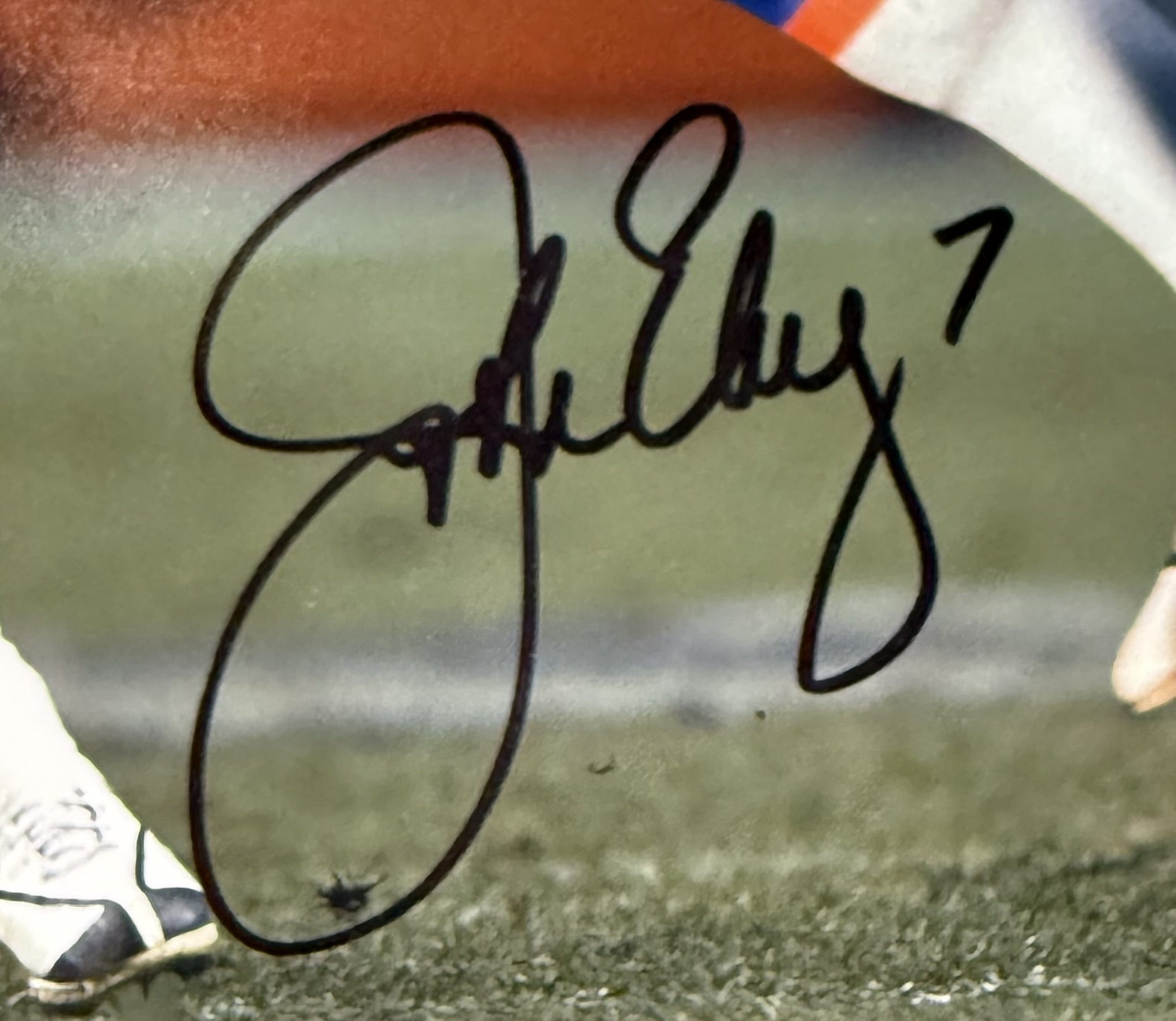 Peyton Manning John Elway Autographed Denver Broncos 16x20 Photo Beckett 56547 4 Peyton Manning John Elway Autographed Denver Broncos 16x20 Photo Beckett 56547