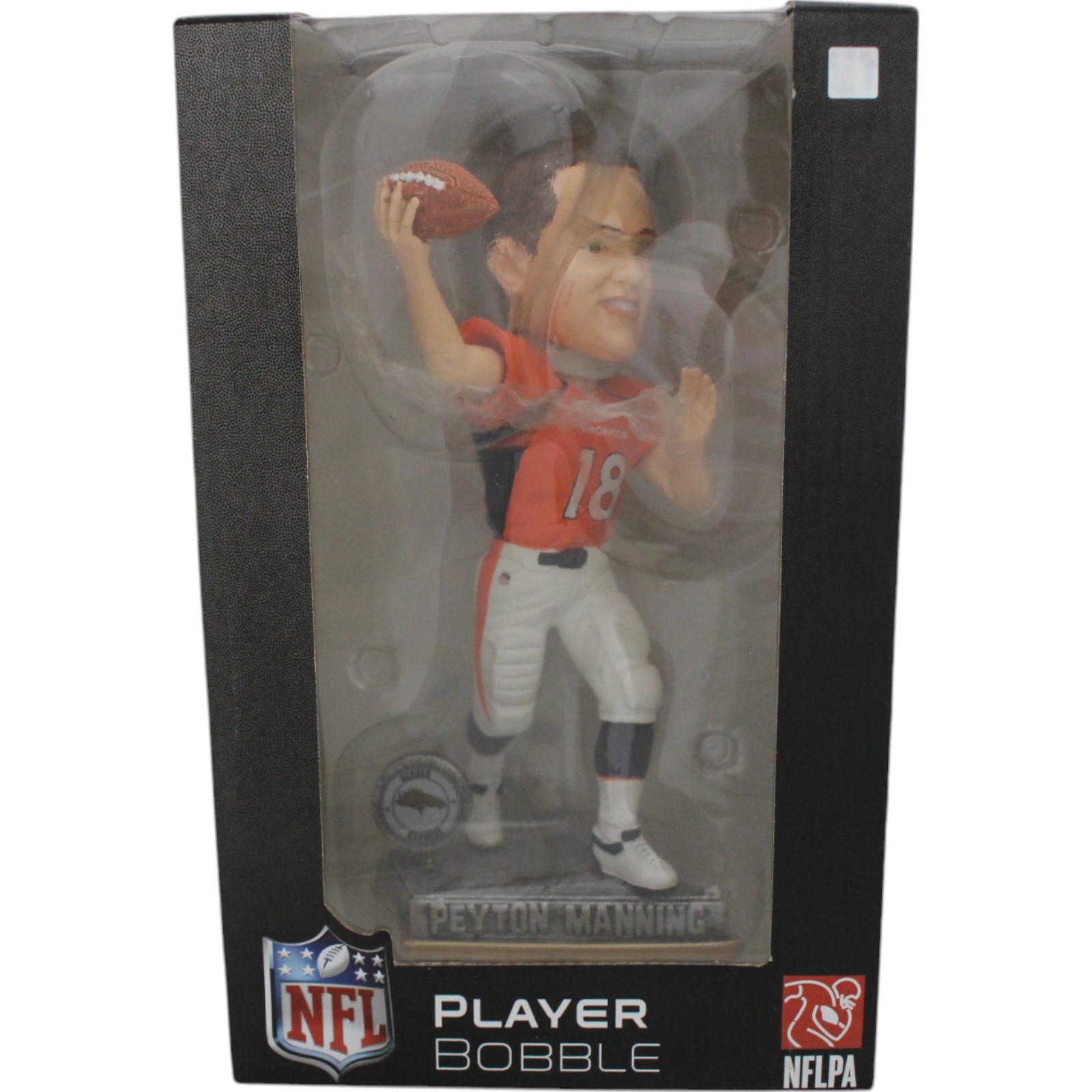 Peyton Manning Denver Broncos Orange Jersey Bobblehead 49162