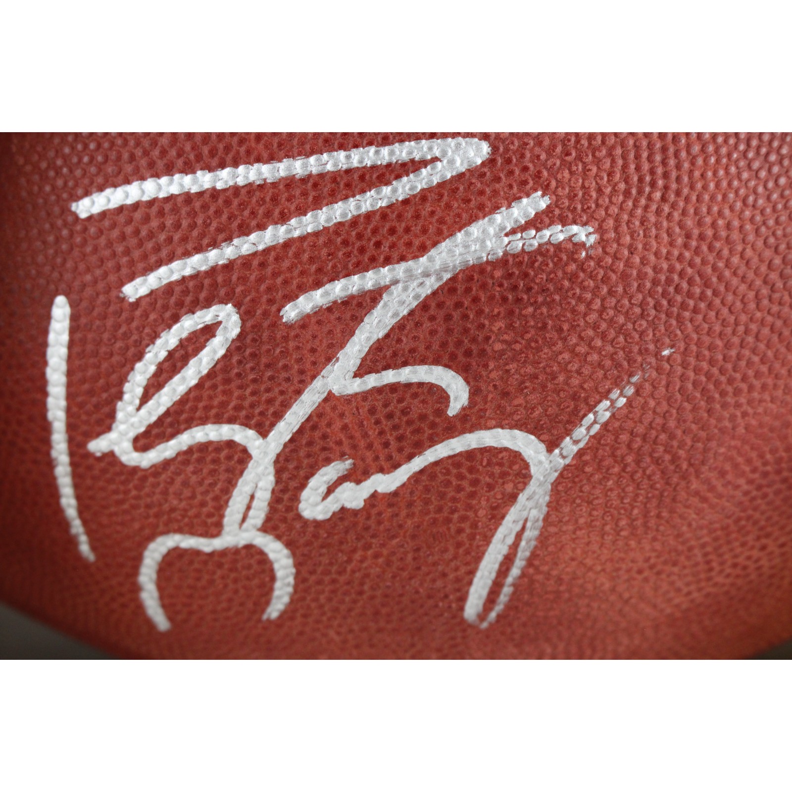 Peyton Manning Autographed Denver Broncos Tagliabue Football Fanatics 51724