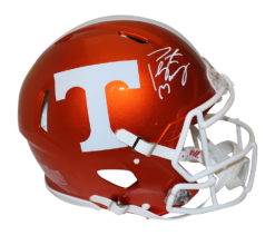 Peyton Manning Signed Tennessee Volunteers Authentic Flash Helmet FAN