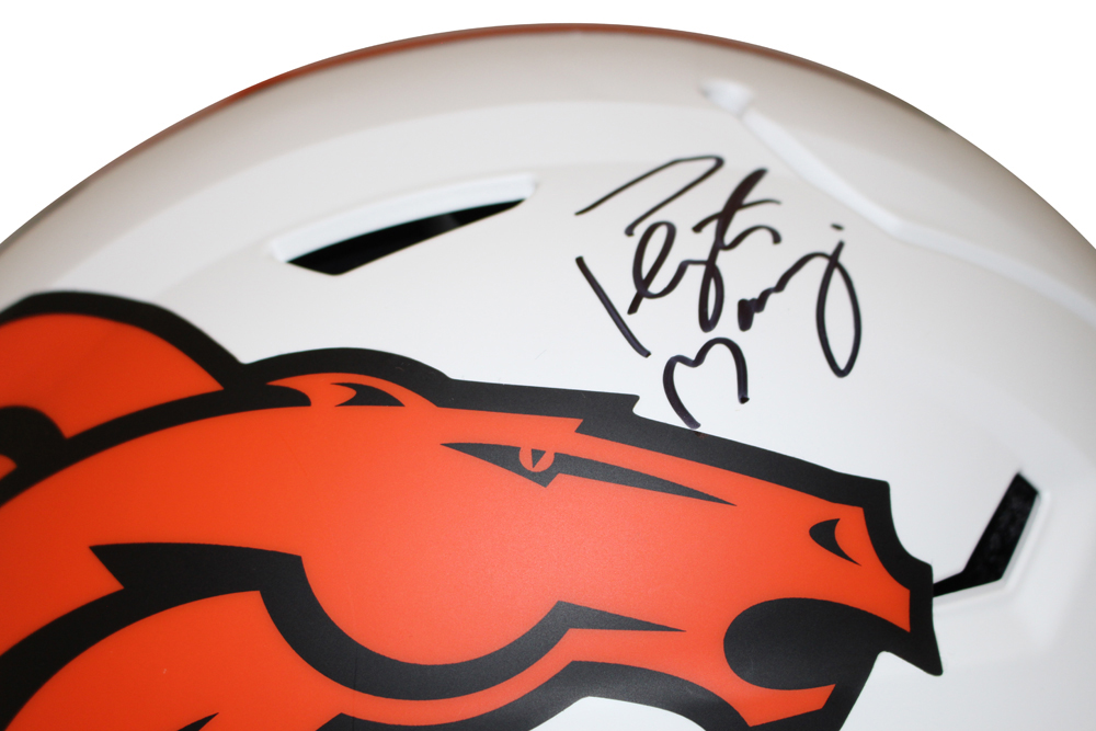 Peyton Manning Signed Broncos Authentic Lunar Speed Flex Helmet FAN