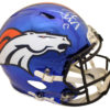 Peyton Manning Autographed Denver Broncos Chrome Authentic Helmet JSA 24173