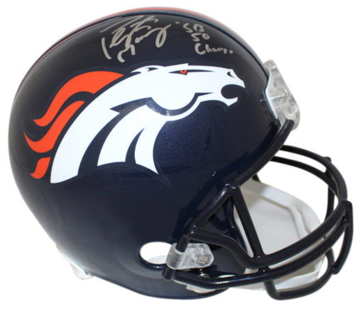 Peyton Manning Signed Denver Broncos Replica Helmet SB 50 Champs FAN 24339