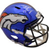 Peyton Manning Autographed Denver Broncos Chrome Replica Helmet JSA 24174