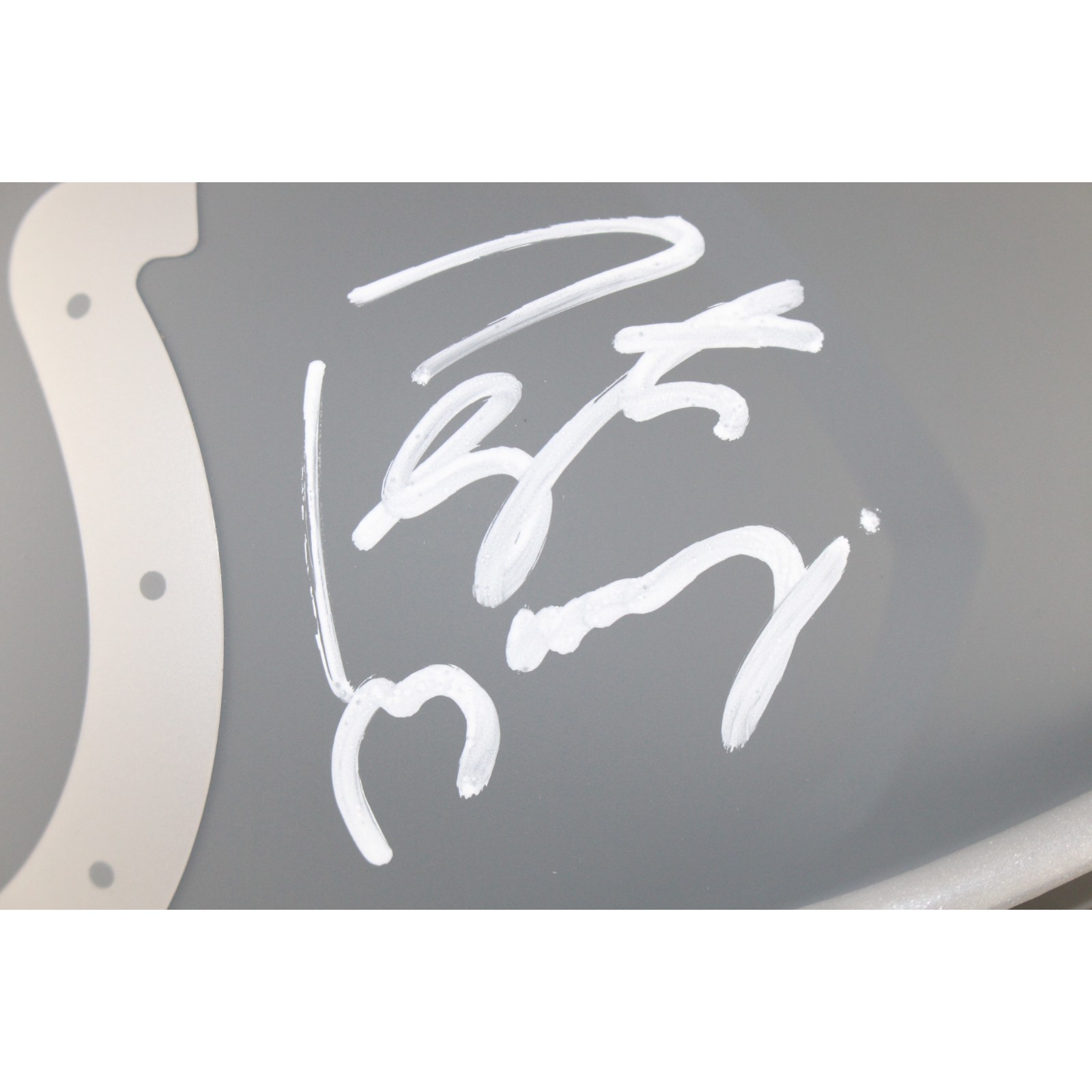 Peyton Manning Autographed Indianapolis Colts F/S Slate Helmet Fanatics 53234 2 Peyton Manning Autographed Indianapolis Colts F/S Slate Helmet Fanatics 53234