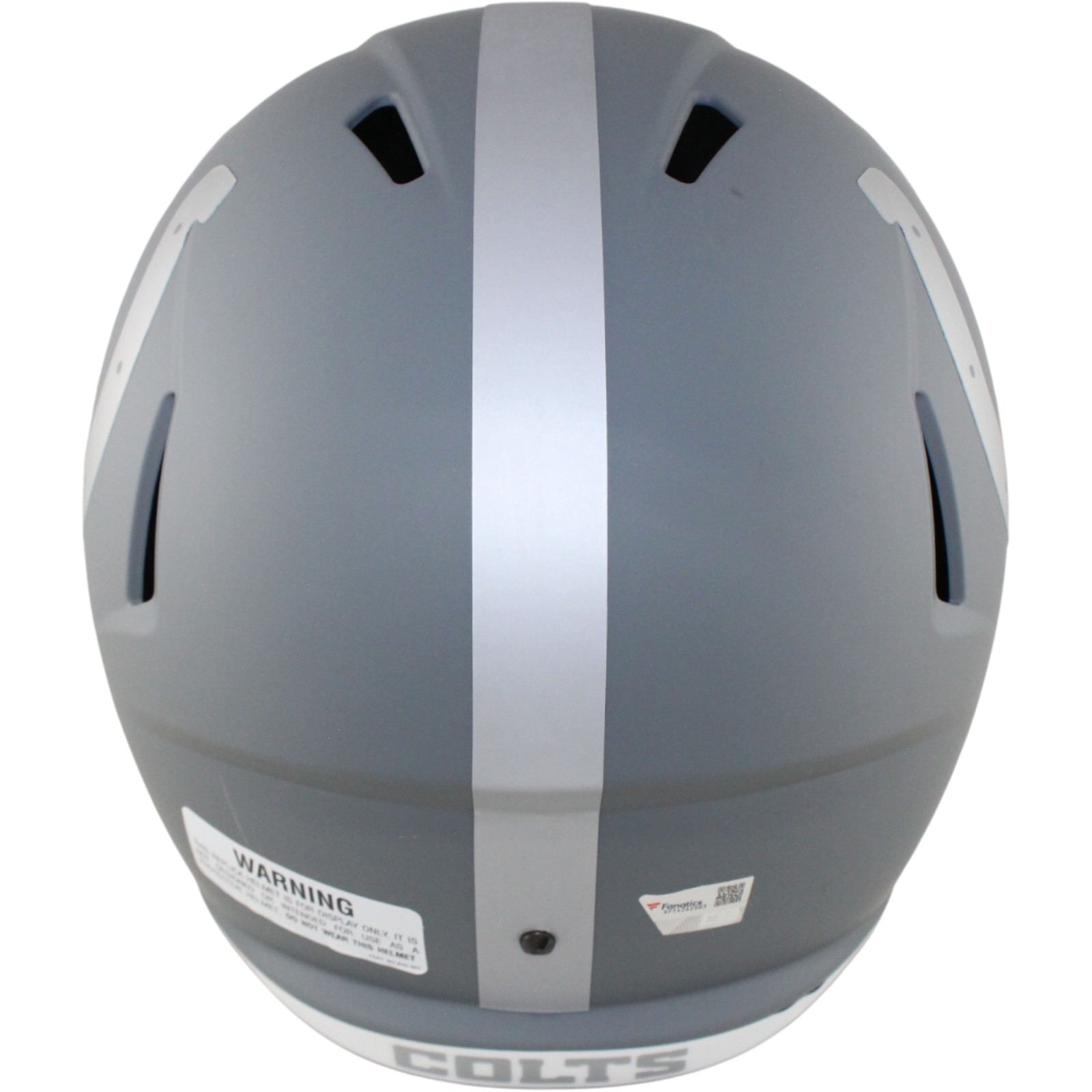 Peyton Manning Autographed Indianapolis Colts F/S Slate Helmet Fanatics 53234 3 Peyton Manning Autographed Indianapolis Colts F/S Slate Helmet Fanatics 53234