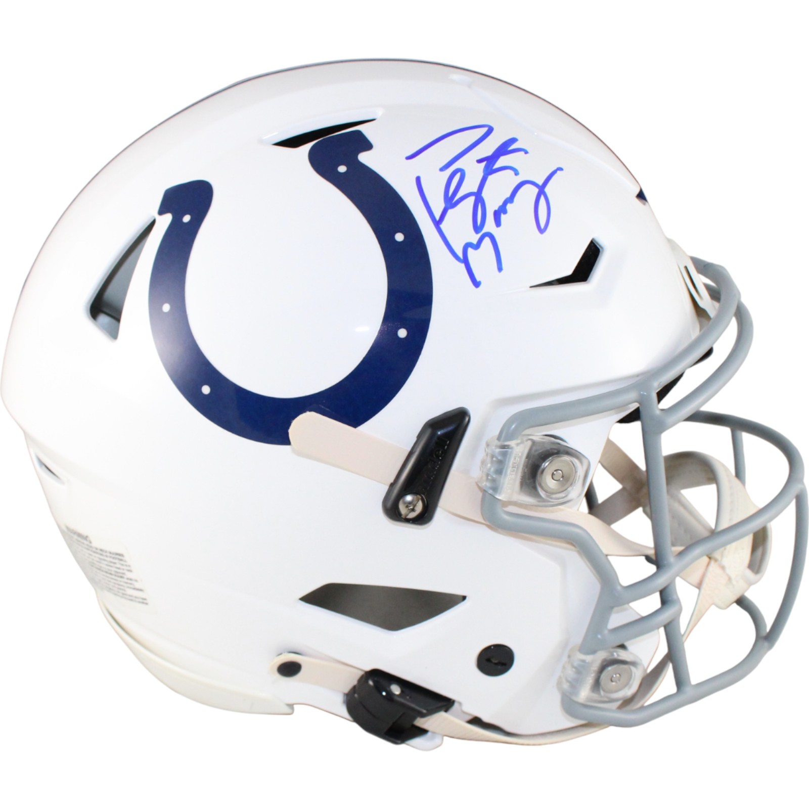 Peyton Manning Autographed Indianapolis Colts SpeedFlex Helmet Fanatics 53233