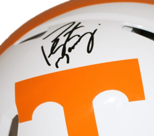 Peyton Manning Signed Tennessee Volunteers Authentic Speed Helmet FAN 20952