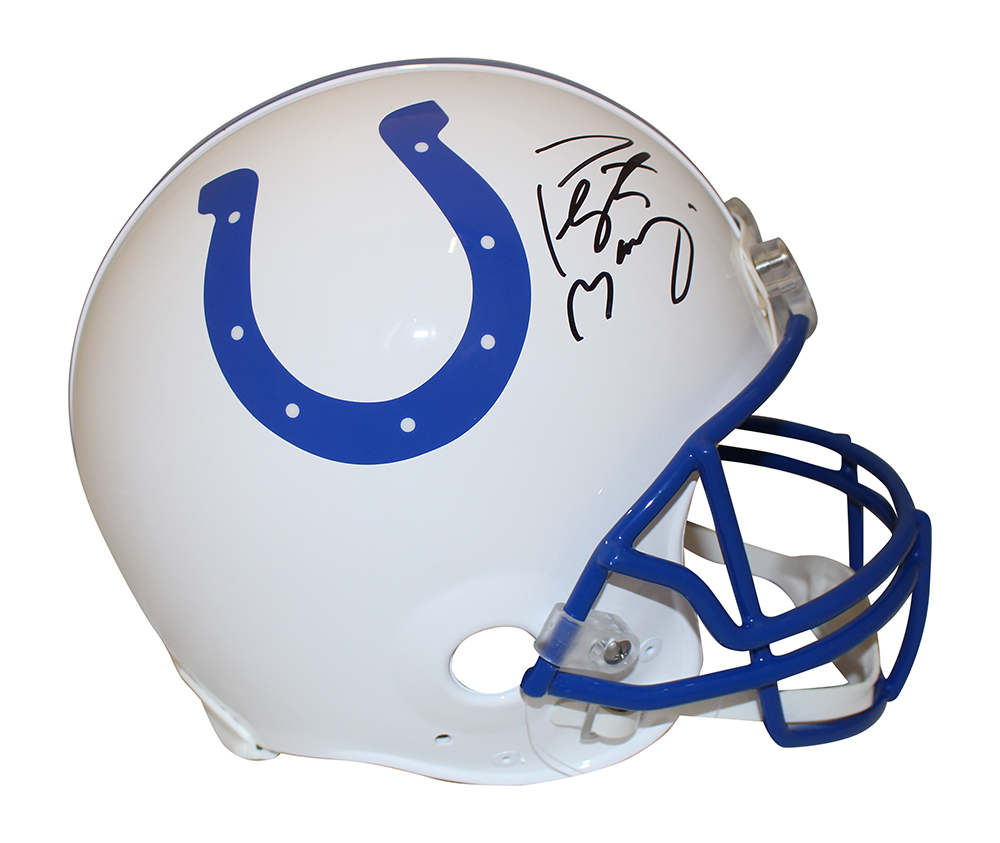 Peyton Manning Signed Indianapolis Colts Authentic VSR4 Helmet FAN