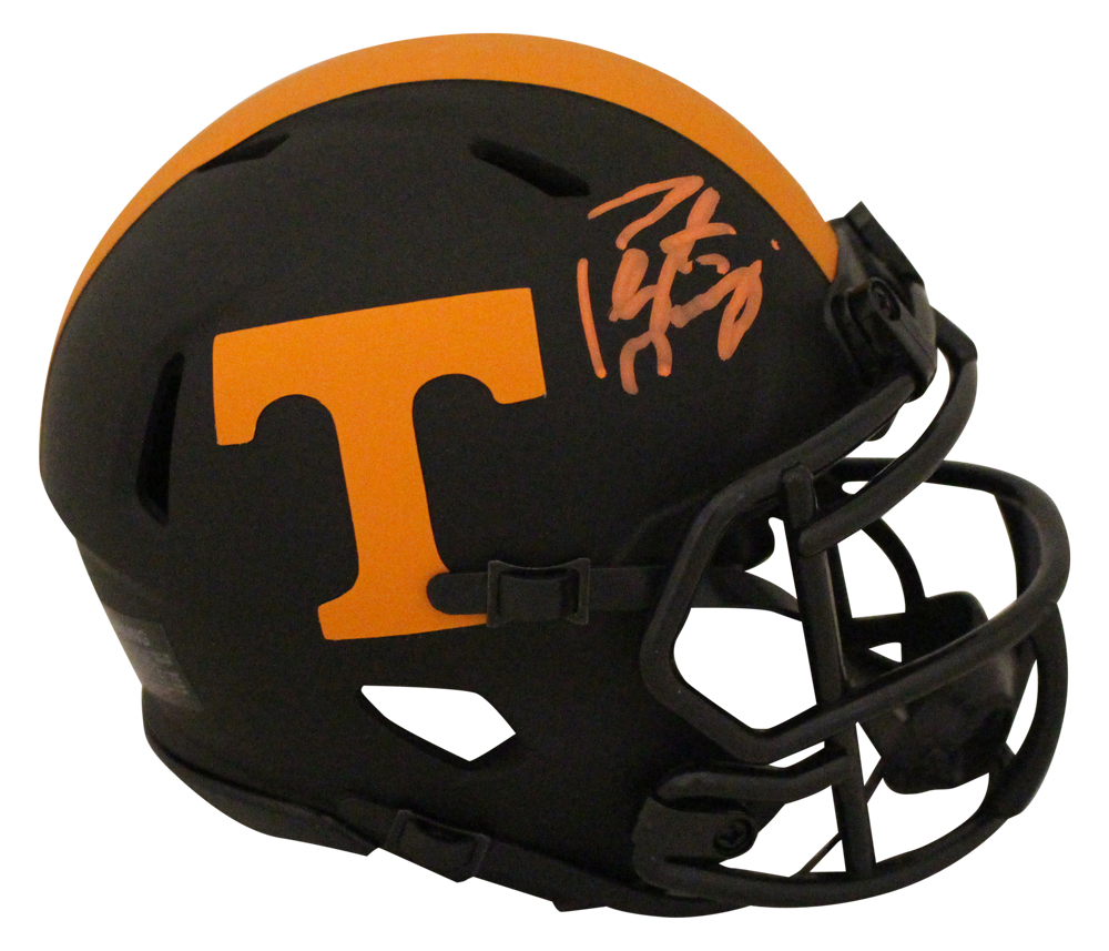 Peyton Manning Signed Tennessee Volunteers Eclipse Mini Helmet FAN 29421