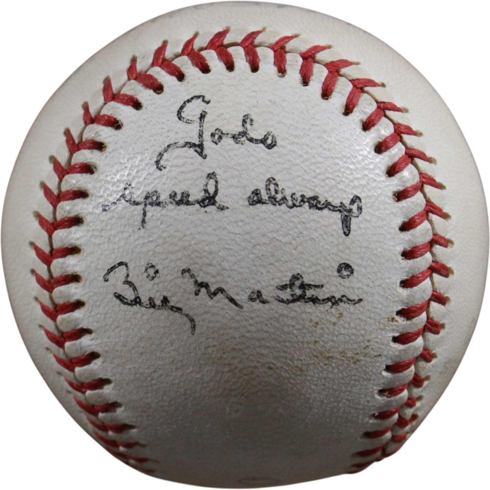 Mantle Ford Martin New York Yankees Autographed Dunlop Baseball Insc Mantle Ford Martin New York Yankees Autographed Dunlop Baseball Insc. JSA 56281