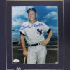 Mickey Mantle Autographed New York Yankees Matted 8x10 Photo JSA LOA 13253