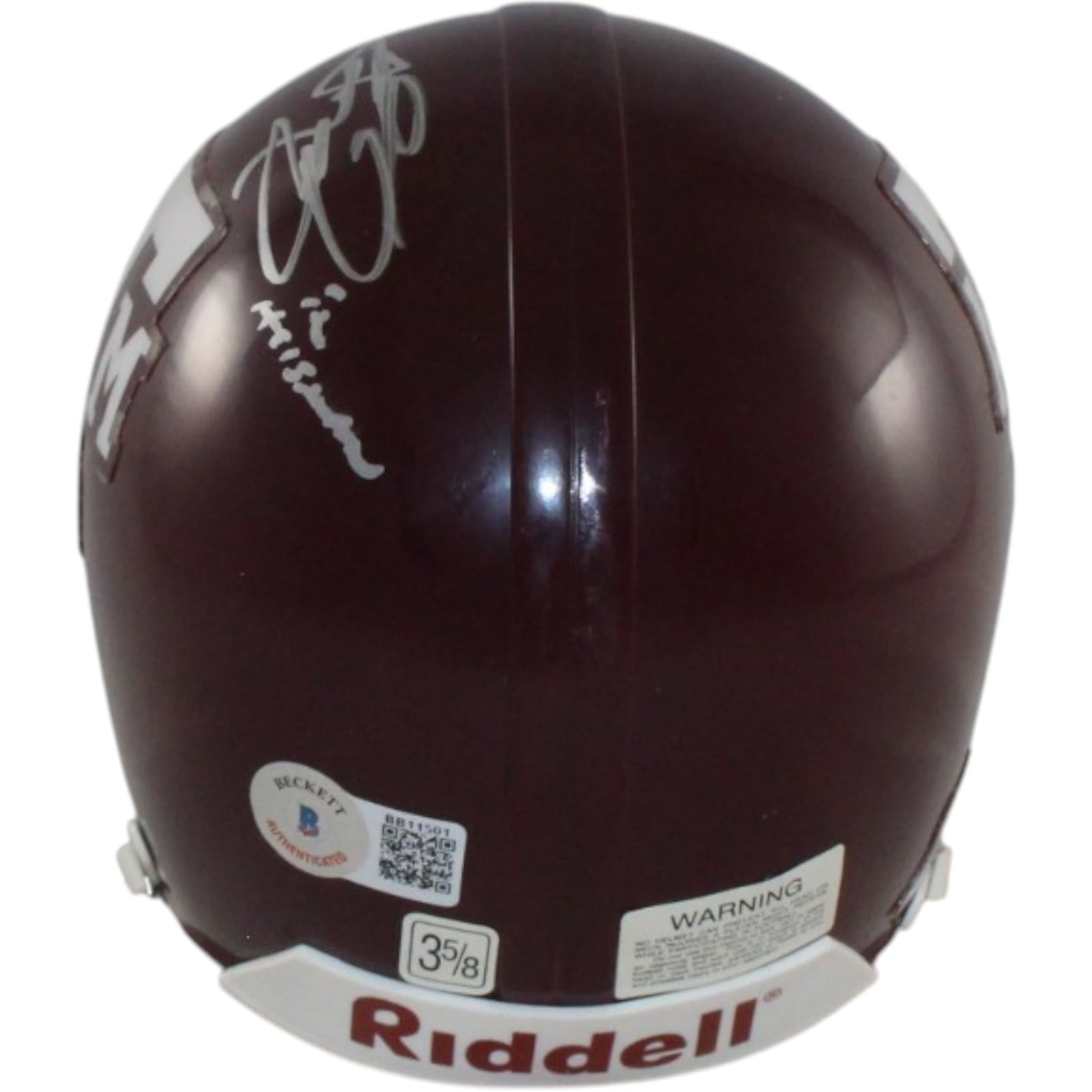 Johnny Manziel John David Crow Autographed Texas A&M Mini Helmet Beckett 58243 7 Johnny Manziel John David Crow Autographed Texas A&M Mini Helmet Beckett 58243