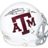 Johnny Manziel Autographed/Signed Texas A&M Aggies Mini Helmet Heisman BAS 24470