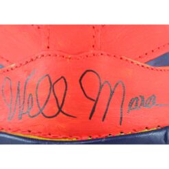 Wellington Mara Autographed/Signed New York Giants Leather Mini Helmet PSA 52756