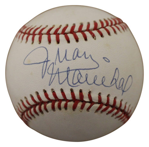 Juan Marichal Autographed/Signed San Francisco Giants OML Baseball BAS 21817