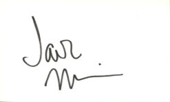Jack Marin Autographed/Signed Baltimore Orioles Index Card BAS 45355