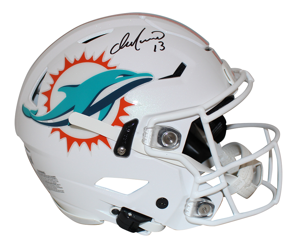 Dan Marino Autographed/Signed Dolphins Authentic Speed Flex Helmet BAS 32062