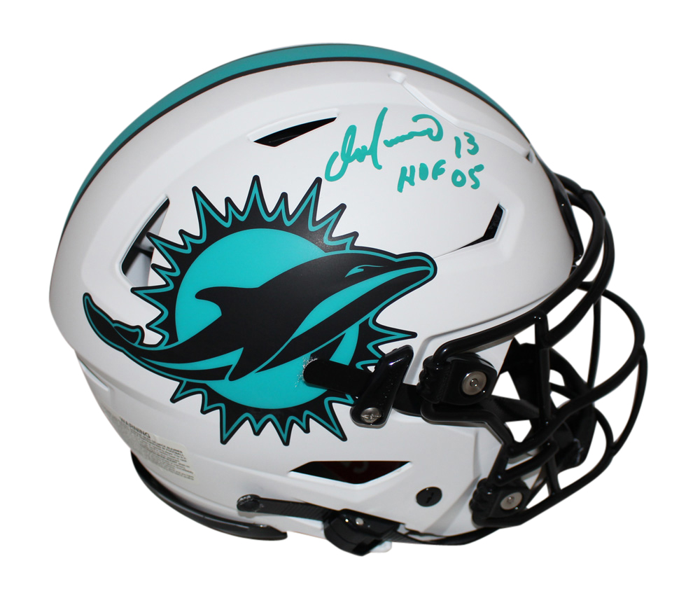 Dan Marino Signed Miami Dolphins Authentic Lunar Speed Flex Helmet JSA