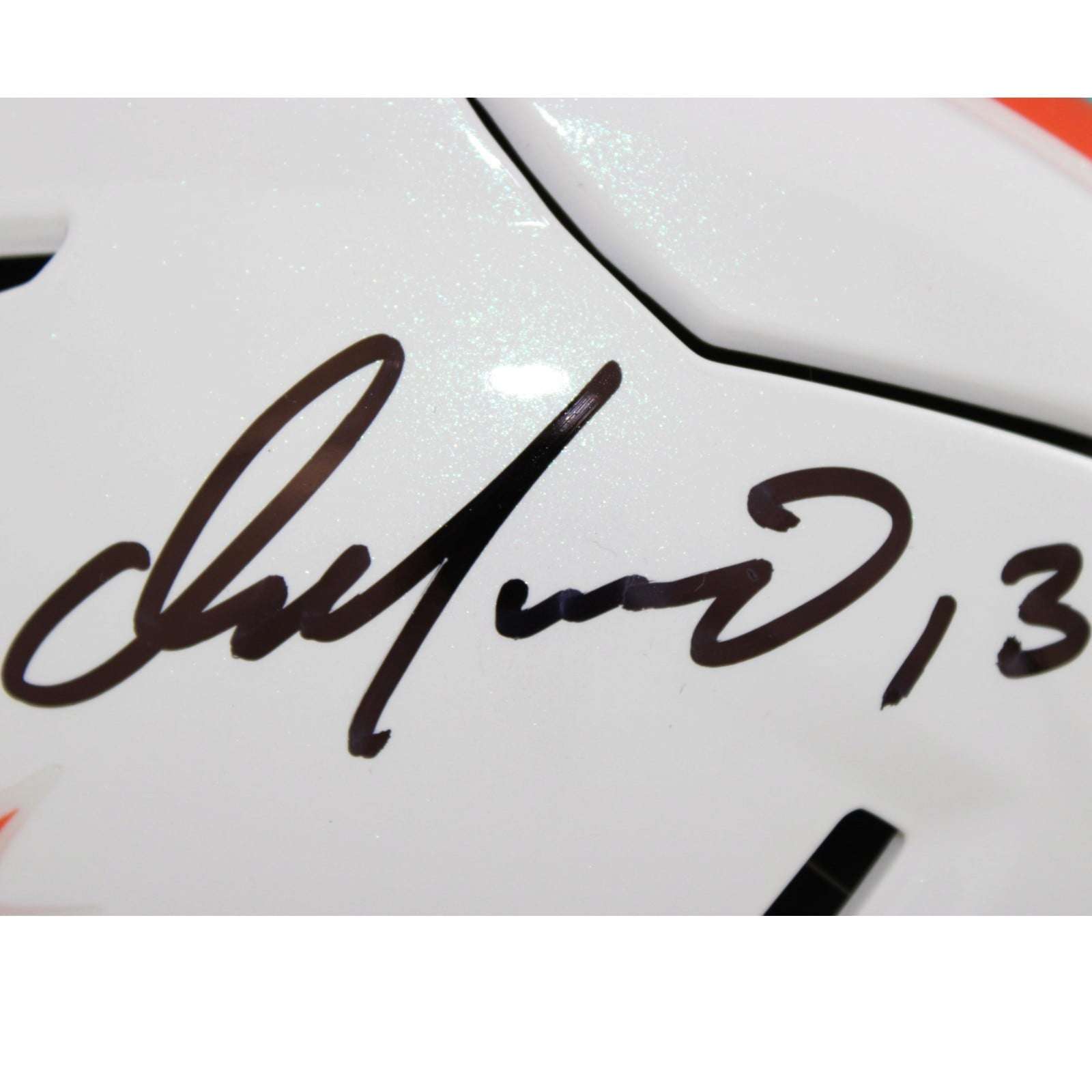 Dan Marino Autographed Miami Dolphins Helmet Mid-Size Midi Becket Witness 58825 4 Dan Marino Autographed Miami Dolphins Helmet Mid-Size Midi Becket Witness 58825