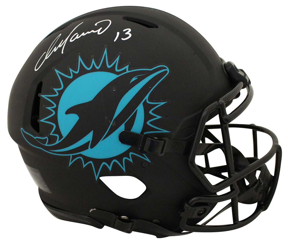 Dan Marino Autographed Miami Dolphins Authentic Eclipse Helmet JSA 28248