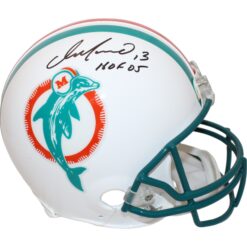 Dan Marino Signed Miami Dolphins Authentic VSR4 TB Helmet Beckett 
