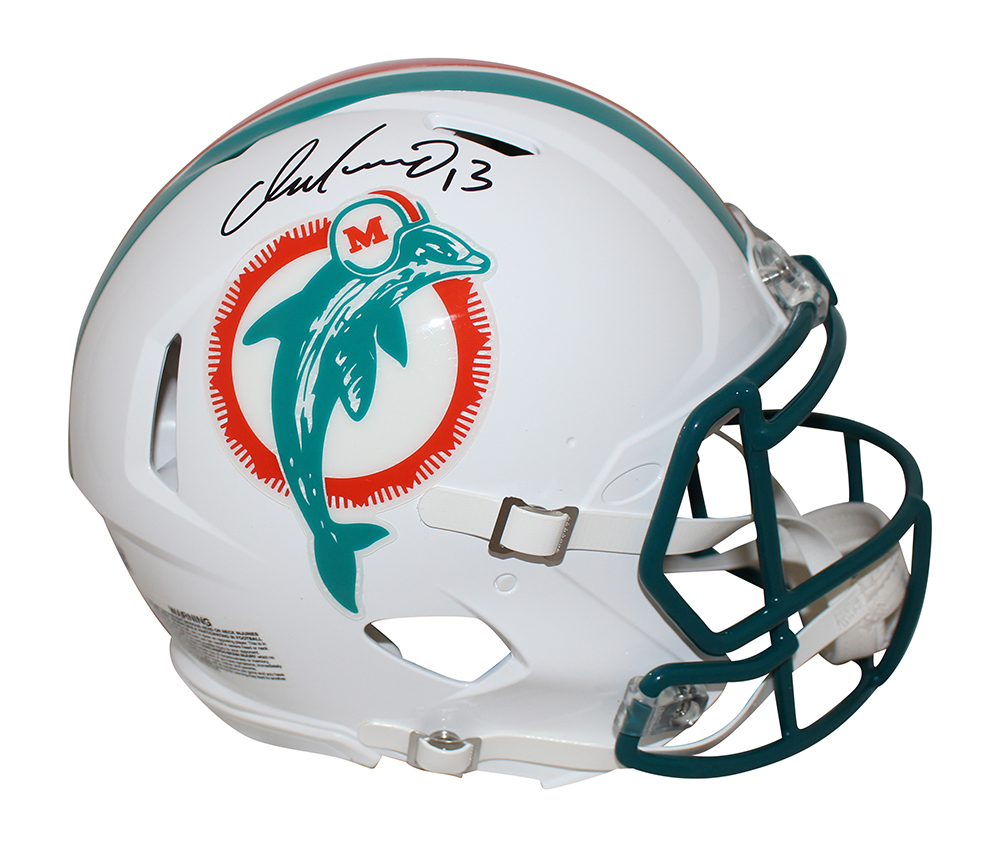 Dan Marino Autographed Miami Dolphins Authentic 80-96 Speed Helmet BAS 32059