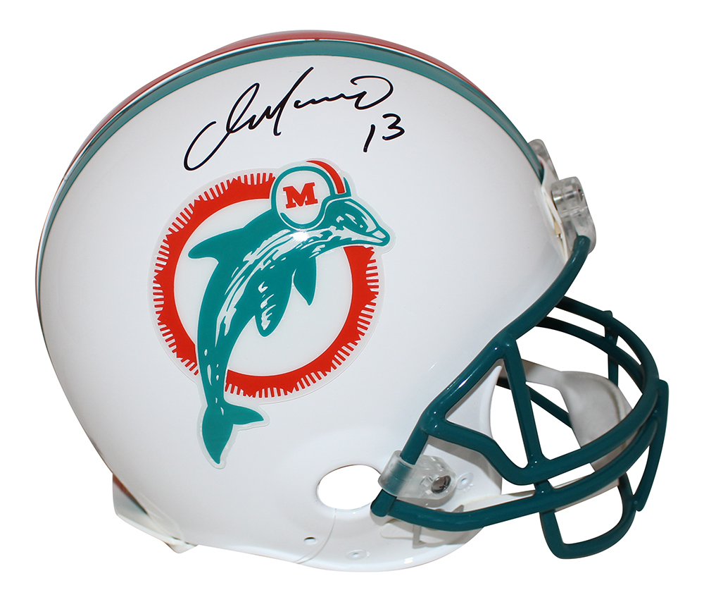 Dan Marino Autographed Miami Dolphins Authentic 80-96 VSR4 Helmet BAS 32060