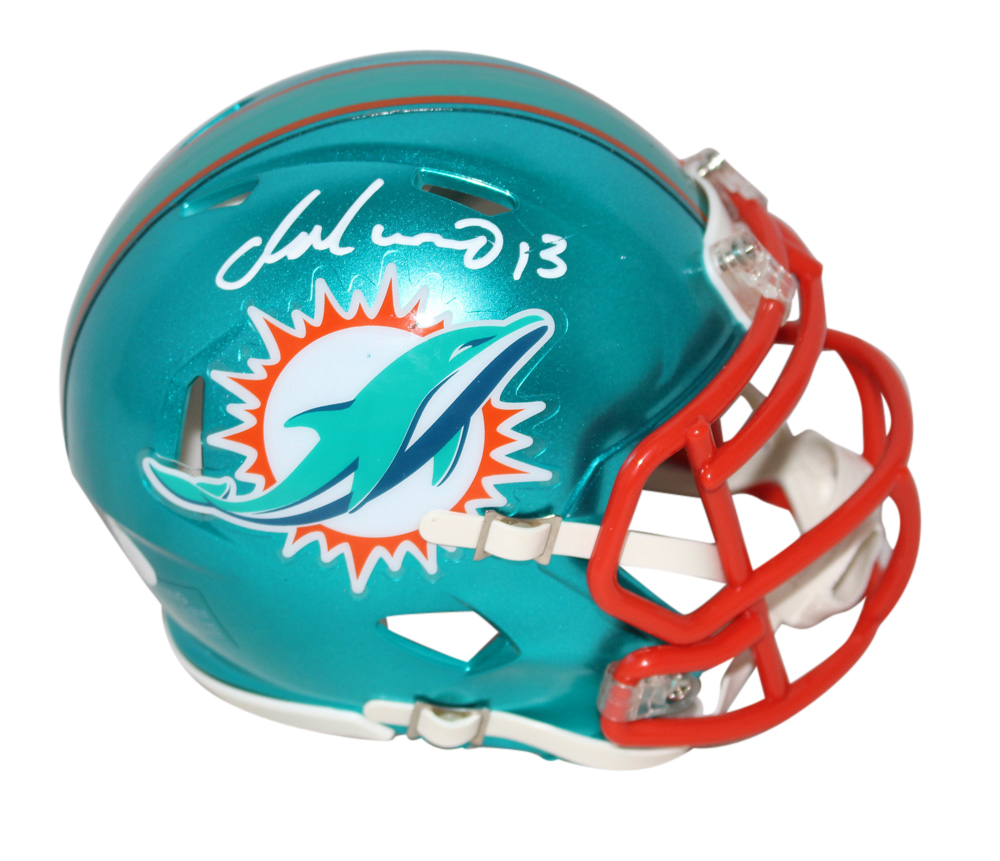 Dan Marino Autographed/Signed Miami Dolphins Flash Mini Helmet JSA