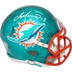 Dan Marino Autographed Miami Dolphins Flash Mini Helmet Beckett Witness 46472