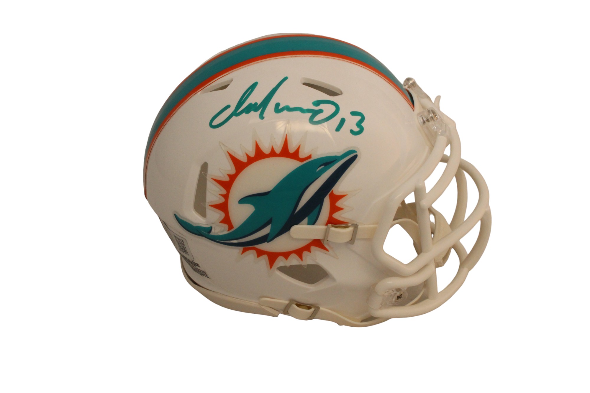 Dan Marino Autographed Miami Dolphins Mini Helmet Beckett 46450