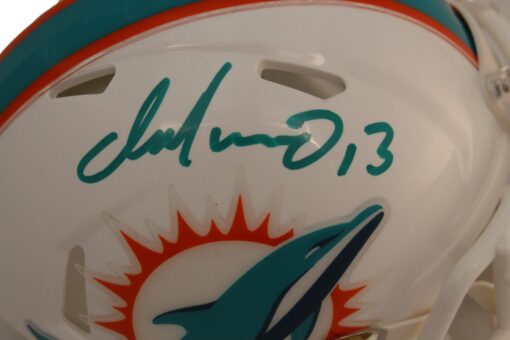 Dan Marino Autographed Miami Dolphins Mini Helmet Beckett 46450