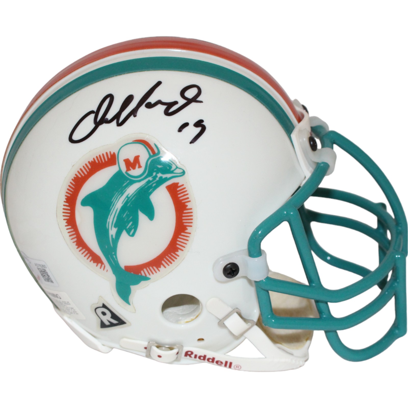 Dan Marino Signed Miami Dolphins VSR4 Authentic Mini Helmet Beckett 44148
