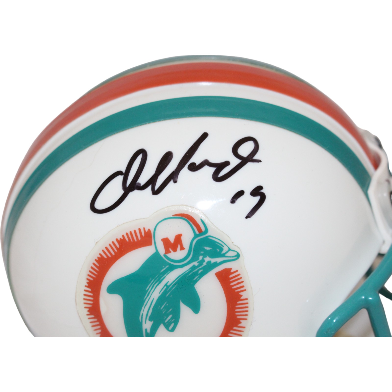 Dan Marino Signed Miami Dolphins VSR4 Authentic Mini Helmet Beckett 44148