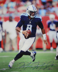 Marcus Mariota Autographed/Signed Tennessee Titans 16x20 Photo BAS 29158