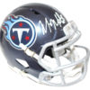 Marcus Mariota Autographed Tennessee Titans Speed Mini Helmet JSA 24588