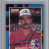Dennis Martinez Signed Montreal Expos 1988 Donruss #549 Trading Card BAS 27052