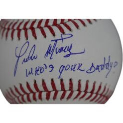 Pedro Martinez Signed Boston Red Sox OML Baseball Who's Your Daddy Beckett 51590