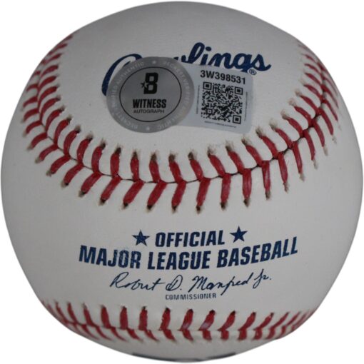 Pedro Martinez Signed Boston Red Sox OML Baseball Who's Your Daddy Beckett 51590