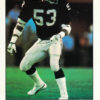 Rod Martin Los Angeles Raiders 1985 Fire Safety Tip Card 4/4 Kodak Color 26679