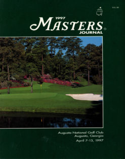 1997 The Masters Journal April 7-13 Augusta National Golf Club