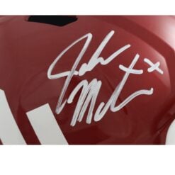 John Mateer Autographed Oklahoma Sooners  Replica Helmet Beckett WIT 58314