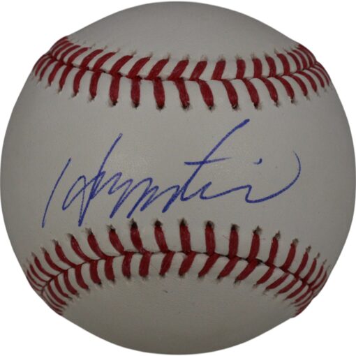 Hideki Matsui Autographed/Signed New York Yankees OML Baseball Beckett 50123